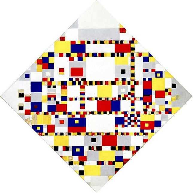 20 juni - Mondriaan's New York ism het Mondriaanhuis