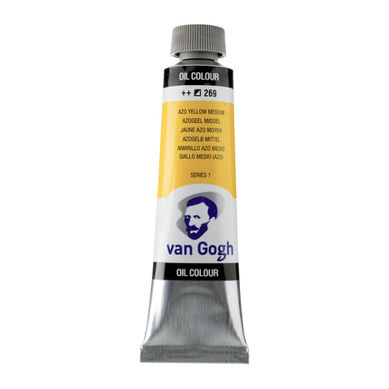Van Gogh Oil Colour Tube 40 ml Azo Yellow Medium 269