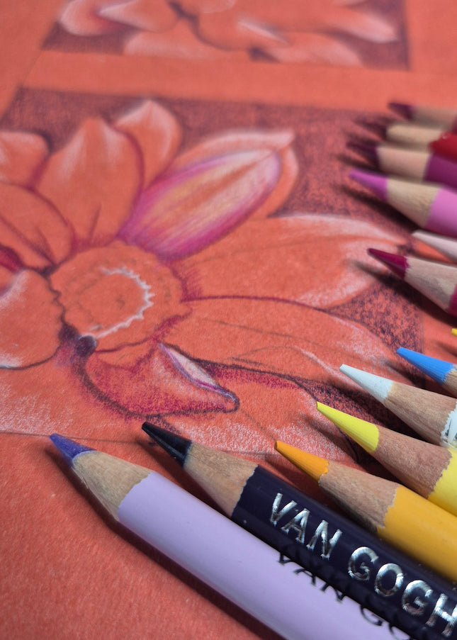 3, 10 en 17 april - Onderzoek naar kleurpotlood en papier techniek 3 daagse