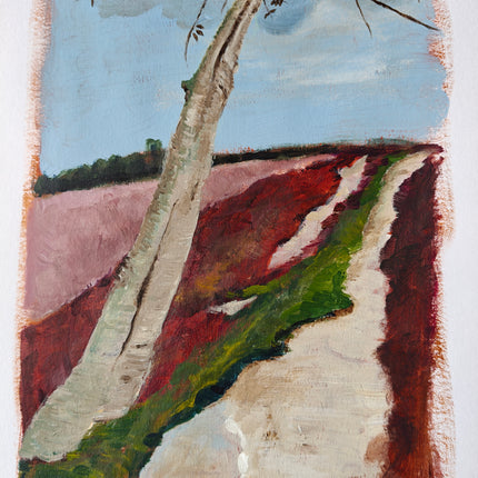 1 oktober- De Posbank in acryl