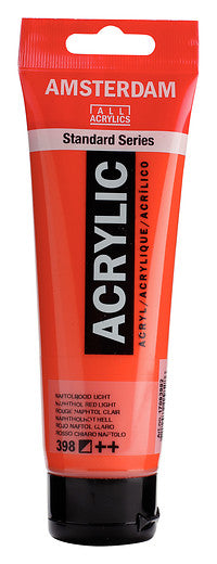 Amsterdam Standard Series Acrylic Tube 120 ml Naphthol Red Light 398