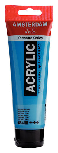Amsterdam Standard Series Acrylic Tube 120 ml Brilliant Blue 564