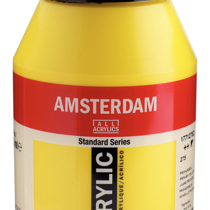 Amsterdam Standard Series Acrylic Jar 1000 ml Primary Yellow 275