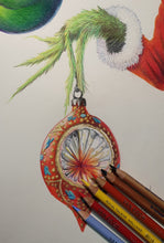 Afbeelding in Gallery-weergave laden, 5 december - Kleurpotlood: The Grinch
