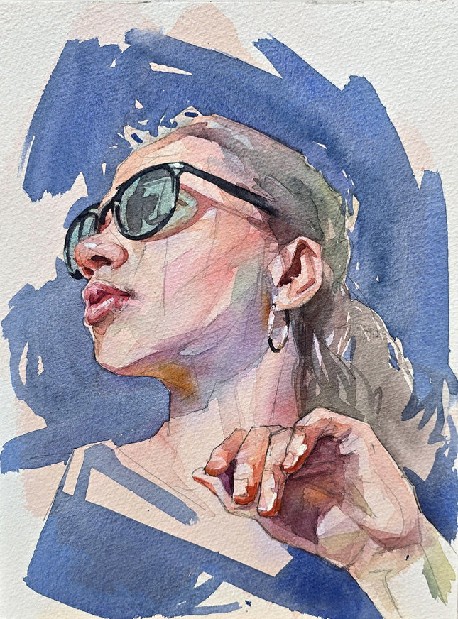 11 april - Masterclass Watercolor Portrait with ALE CASANOVA