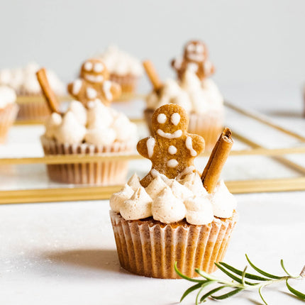 11 december - Kerst cupcakes met aquarel