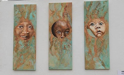 29 september - Mysterieus Portret in Mixed Media