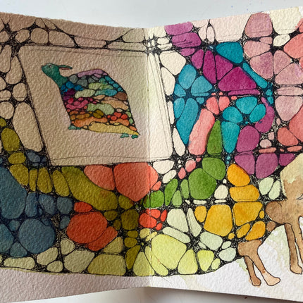 1 oktober - Mixed Media workshop Het boekje dat zichzelf bedenkt