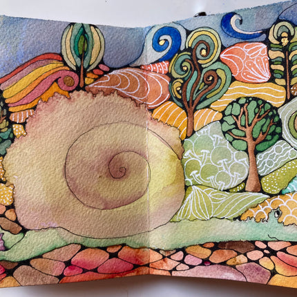 1 oktober - Mixed Media workshop Het boekje dat zichzelf bedenkt