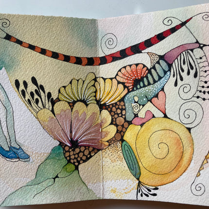 1 oktober - Mixed Media workshop Het boekje dat zichzelf bedenkt