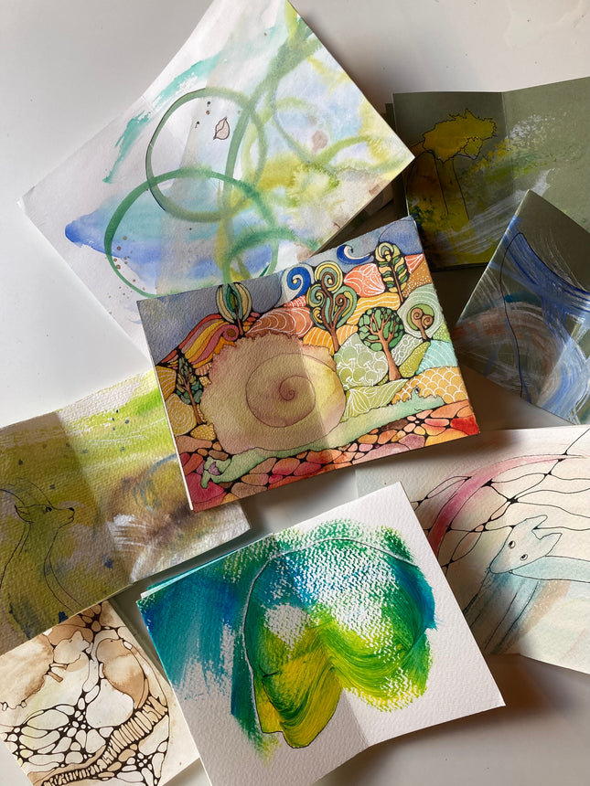 1 oktober - Mixed Media workshop Het boekje dat zichzelf bedenkt