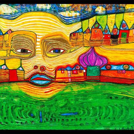 5 november - Mixed Media workshop inspiratie Hundertwasser