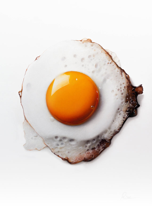 15 oktober - Drawing a Fried Egg in Pastel