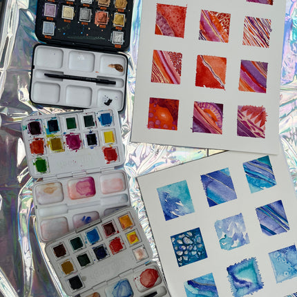 22 december - Workshop Ontdek samen de kleurrijke magie van aquarel