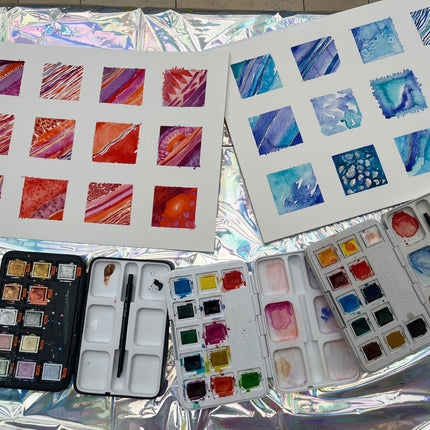 22 december - Workshop Ontdek samen de kleurrijke magie van aquarel