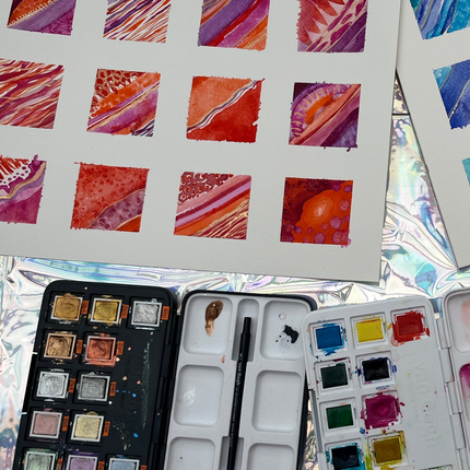 22 december - Workshop Ontdek samen de kleurrijke magie van aquarel