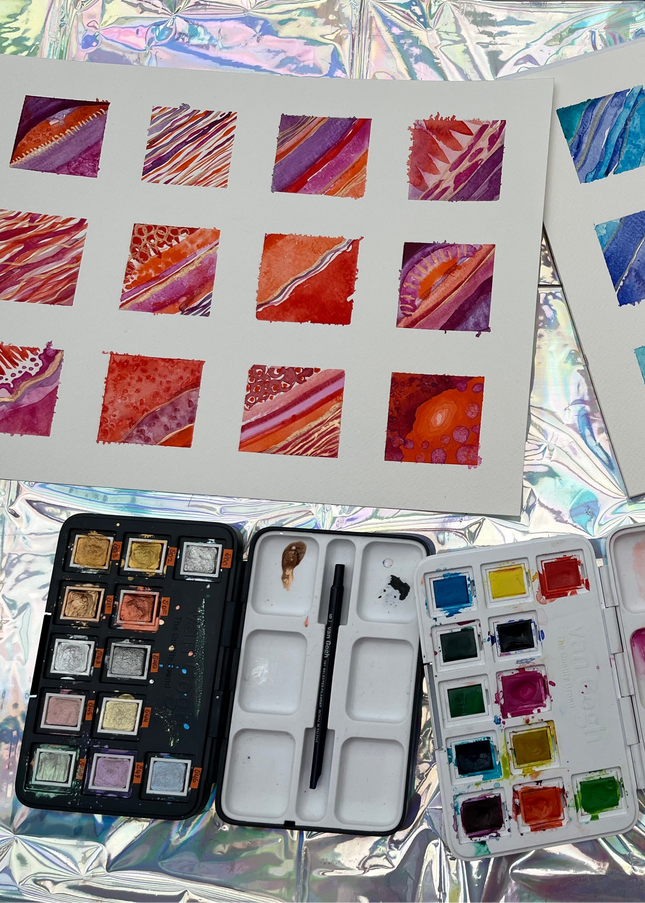 22 december - Workshop Ontdek samen de kleurrijke magie van aquarel
