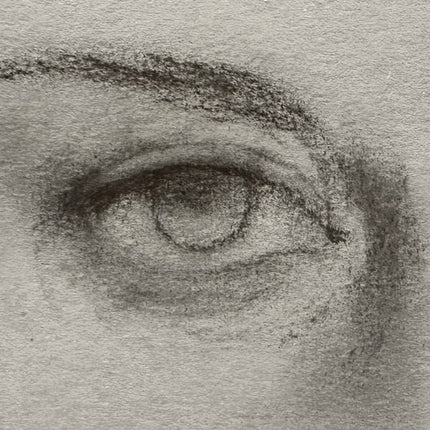 9 december - Oog tekenen met pastels