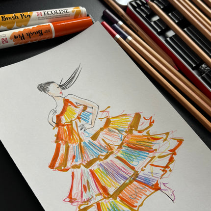 22 oktober - Sketch the Fashion Look