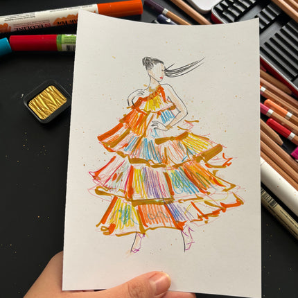 22 oktober - Sketch the Fashion Look