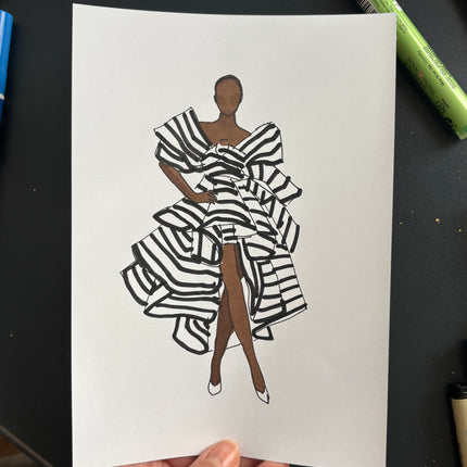 22 oktober - Sketch the Fashion Look