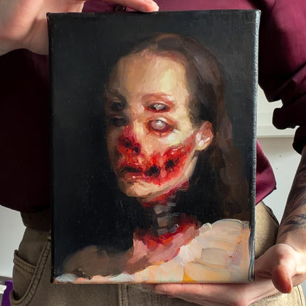 25 september - Portret in Siobhan horror stijl