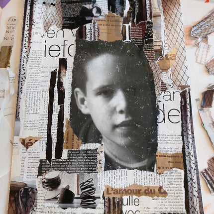 11 november - Mixed Media collage technieken