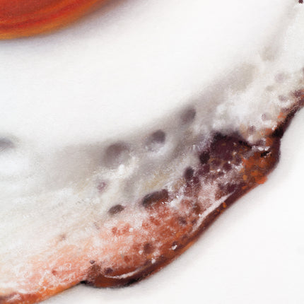 15 oktober - Drawing a Fried Egg in Pastel