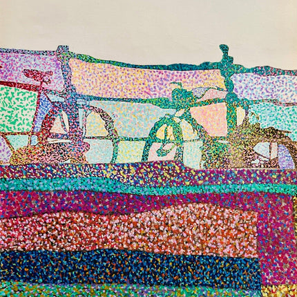 21 april - Happy Dots Pointilisme