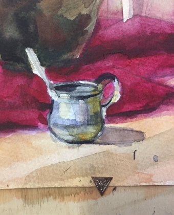 13 december - Aquarel kerst editie