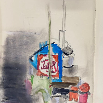 2 oktober - Urban Sketching nieuwe pand