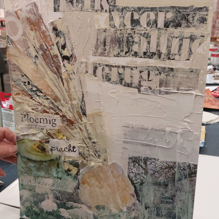 11 november - Mixed Media collage technieken