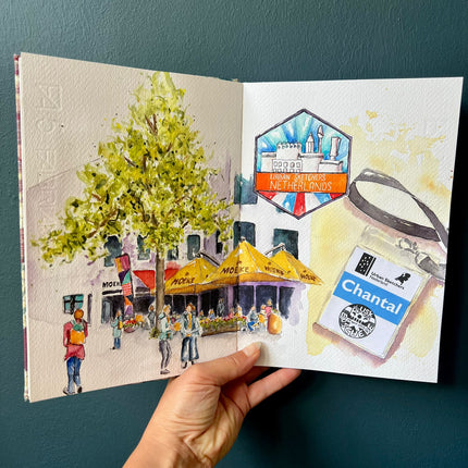 2 oktober - Urban Sketching nieuwe pand