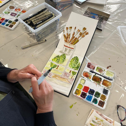 3 juli - Urban Sketching nieuwe pand