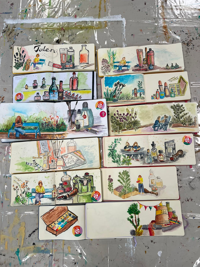19 oktober - Urban Sketching nieuwe pand