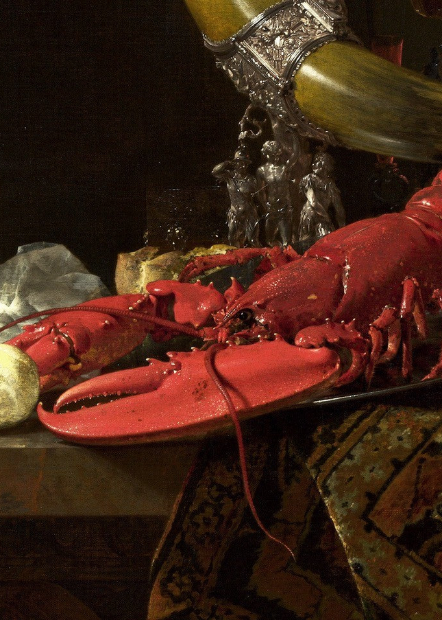 21 mei - Glaceren kan je leren, Stilleven met kreeft van Willem Kalf, door Anouk Bijsterbosch