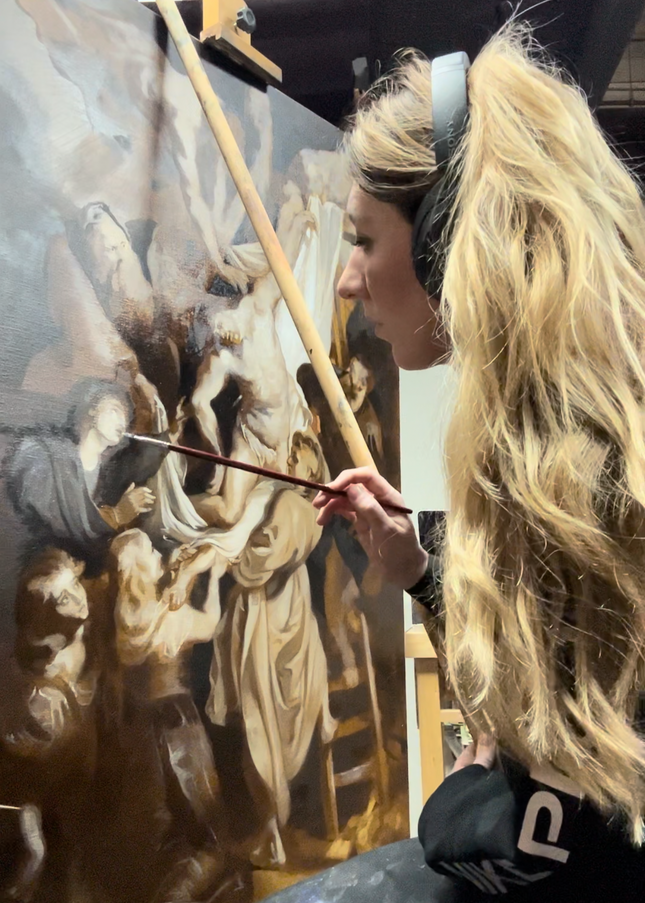 22 mei - Gratis demonstratie Schilder als Sargent door Anouk