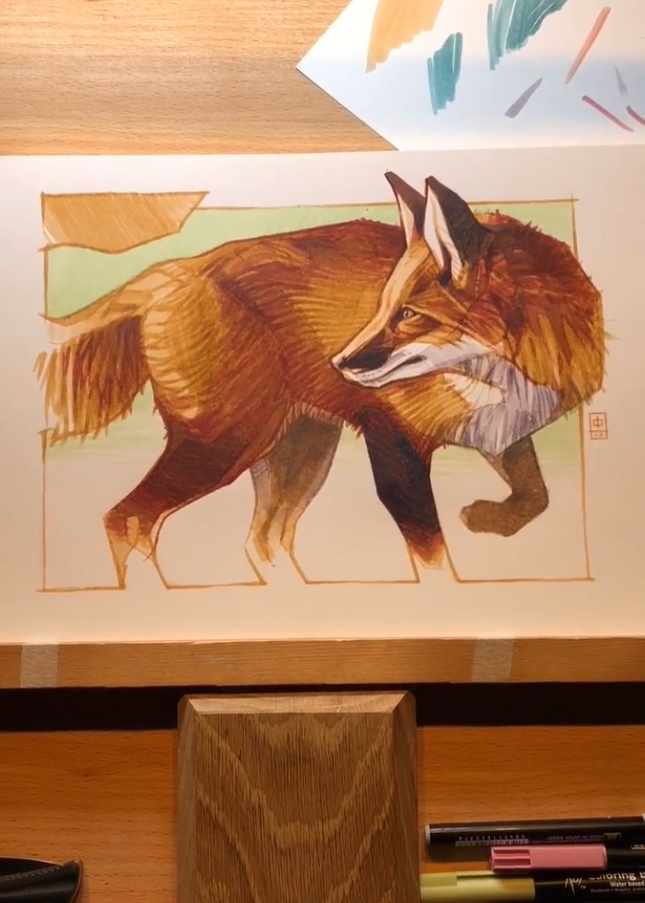 24 april - Illustreren met Koi door Cliff Deun