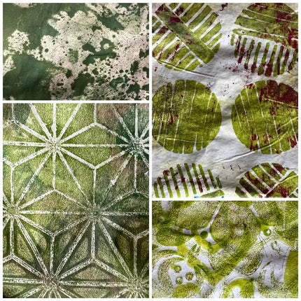 2 december - Gelprinting, de magie van monoprint in Kerstsfeer