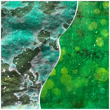 2 december - Gelprinting, de magie van monoprint in Kerstsfeer