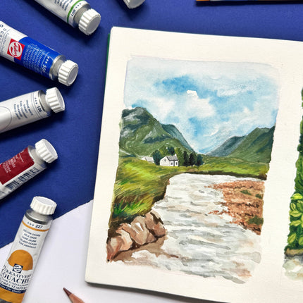 18 oktober - Mixed Media Landschappen door Nienke Vletter