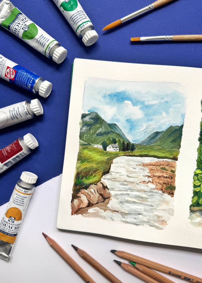 18 oktober - Mixed Media Landschappen door Nienke Vletter
