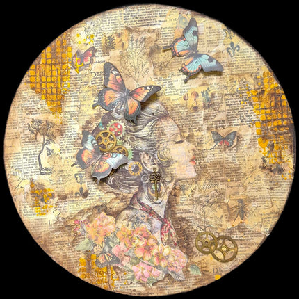 24 september - Mixed Media Muurcirkels