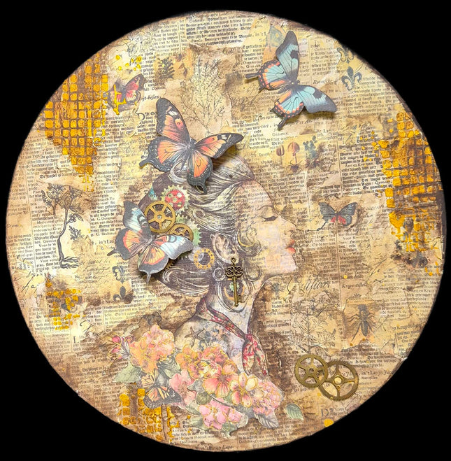 24 september - Mixed Media Muurcirkels