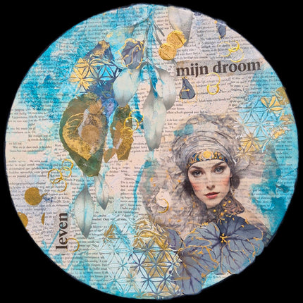 24 september - Mixed Media Muurcirkels