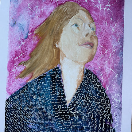 16 september - Portret met karakter  - met een snufje Klimt