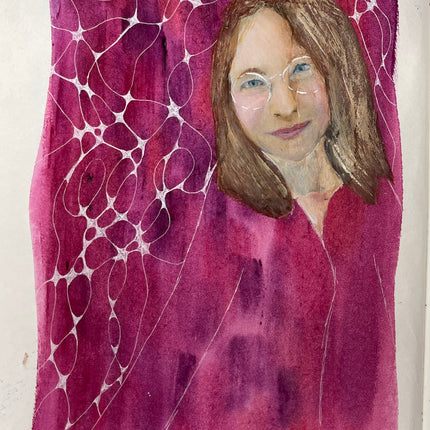 16 september - Portret met karakter  - met een snufje Klimt