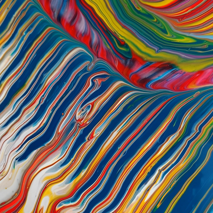 6 februari - Gave Gietsels Acrylic Pouring