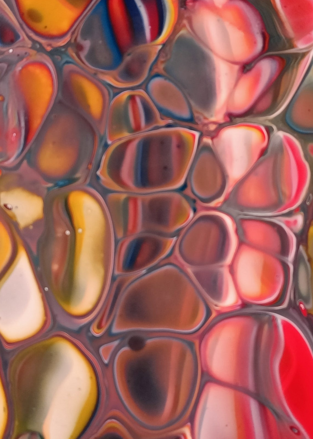 6 februari - Gave Gietsels Acrylic Pouring