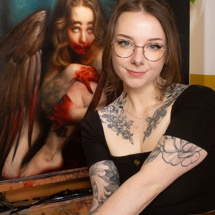 25 september - Portret in Siobhan horror stijl